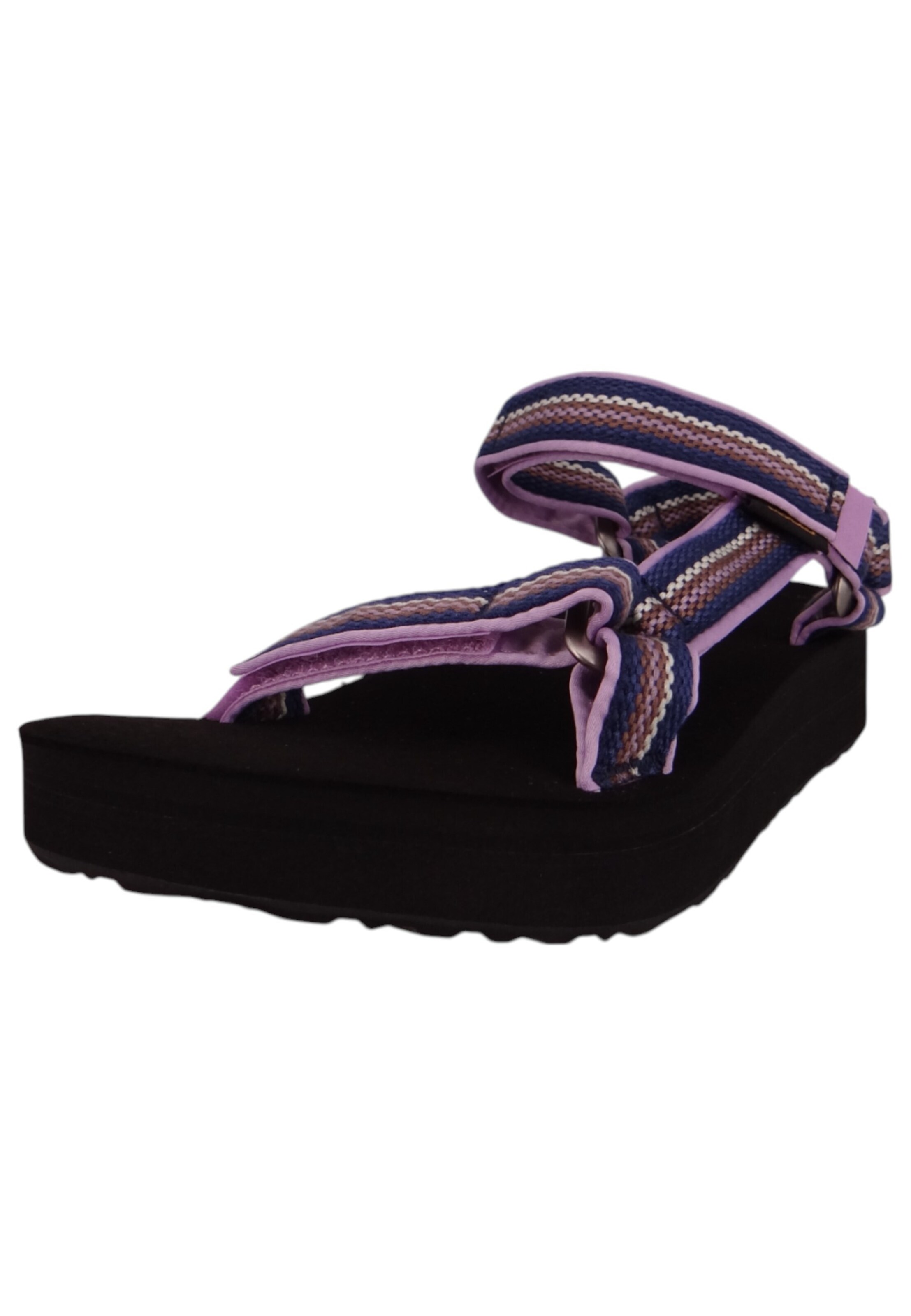 Sandales de randonnée TEVA en noir : devant