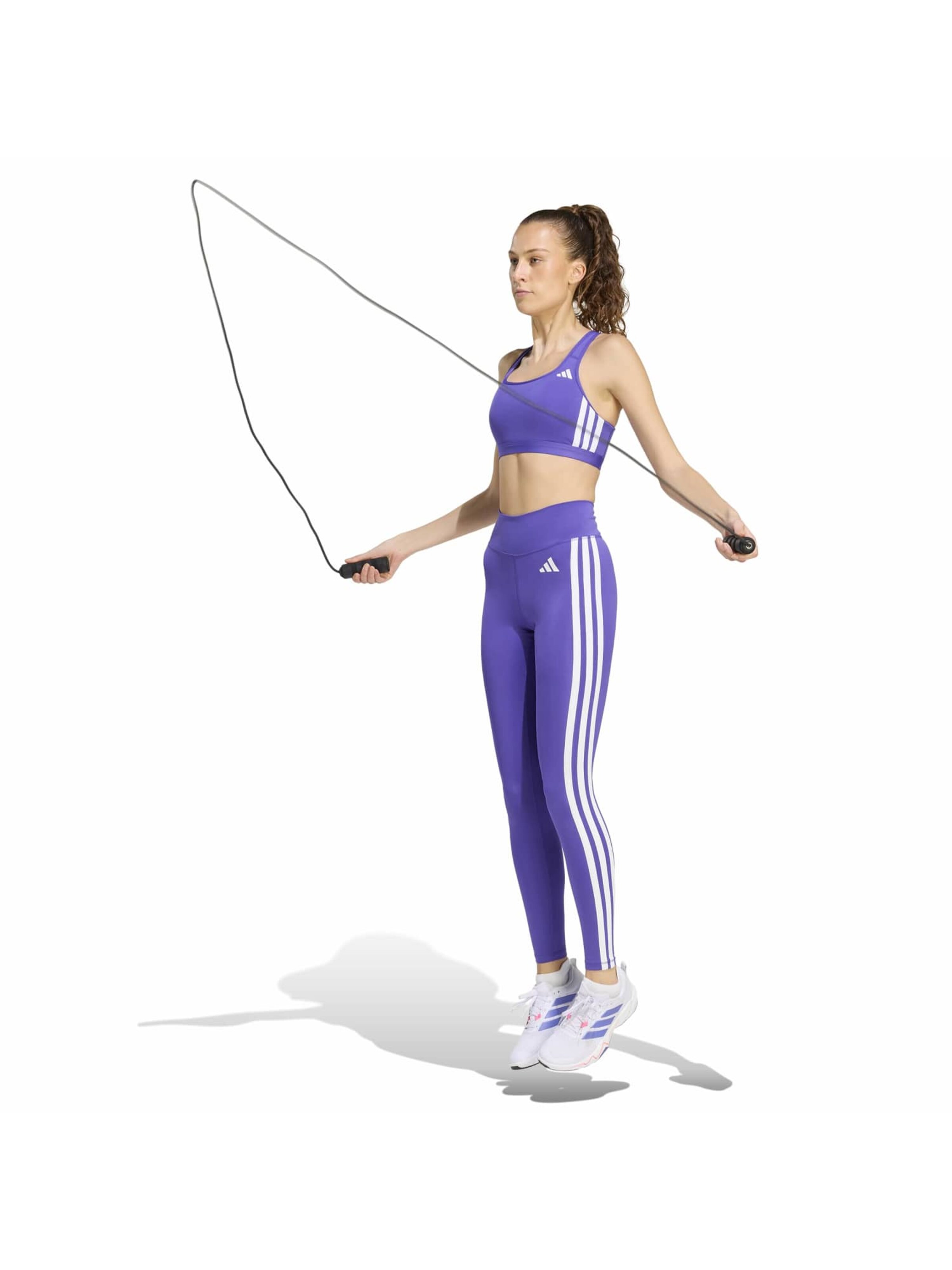 lillā ADIDAS PERFORMANCE Šaurs Sporta bikses 'OPT ESS 3S L'