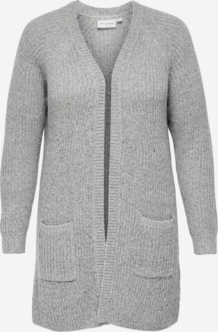 ONLY Carmakoma Strickjacke 'Carbernie' in Grau