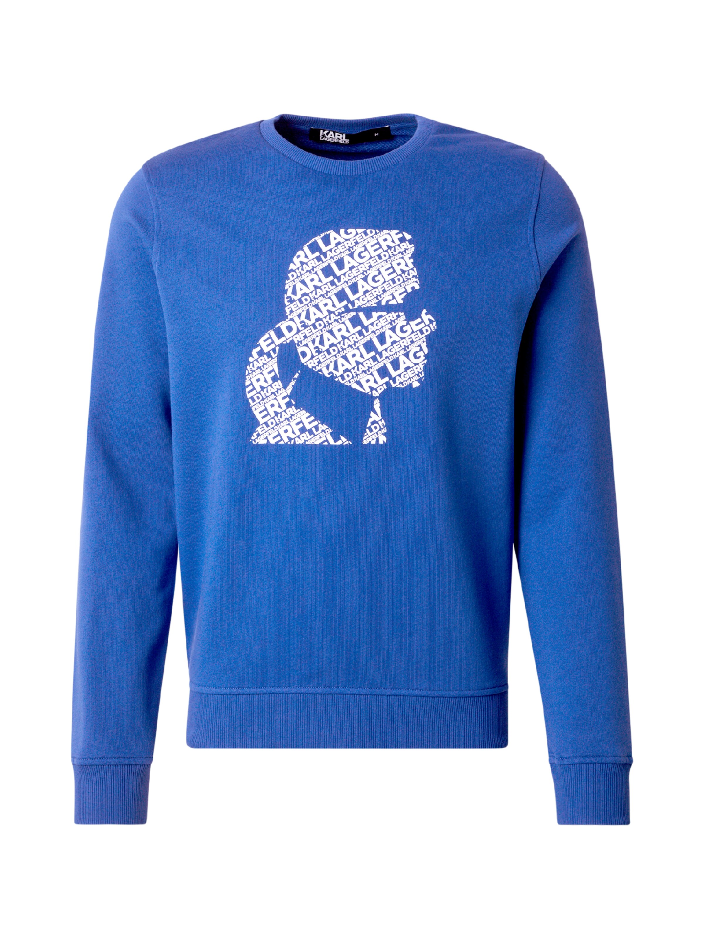 Karl Lagerfeld Μπλούζα φούτερ σε μπλε: μπροστά