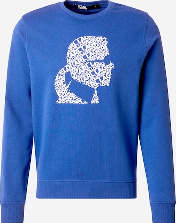 Karl LagerfeldSweater majica - plava boja: prednji dio