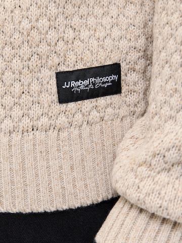 JJ Rebel Sweater 'JREBBLAZE' in Beige