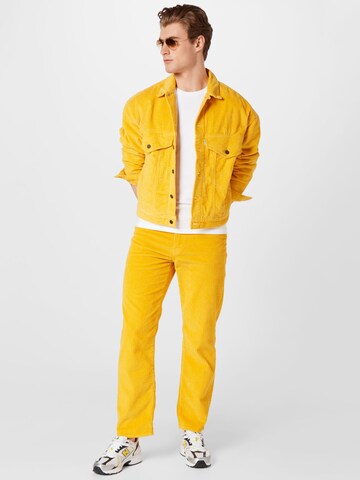 LEVI'S ® - Chaqueta de entretiempo 'XSimpsons Trucker' en amarillo