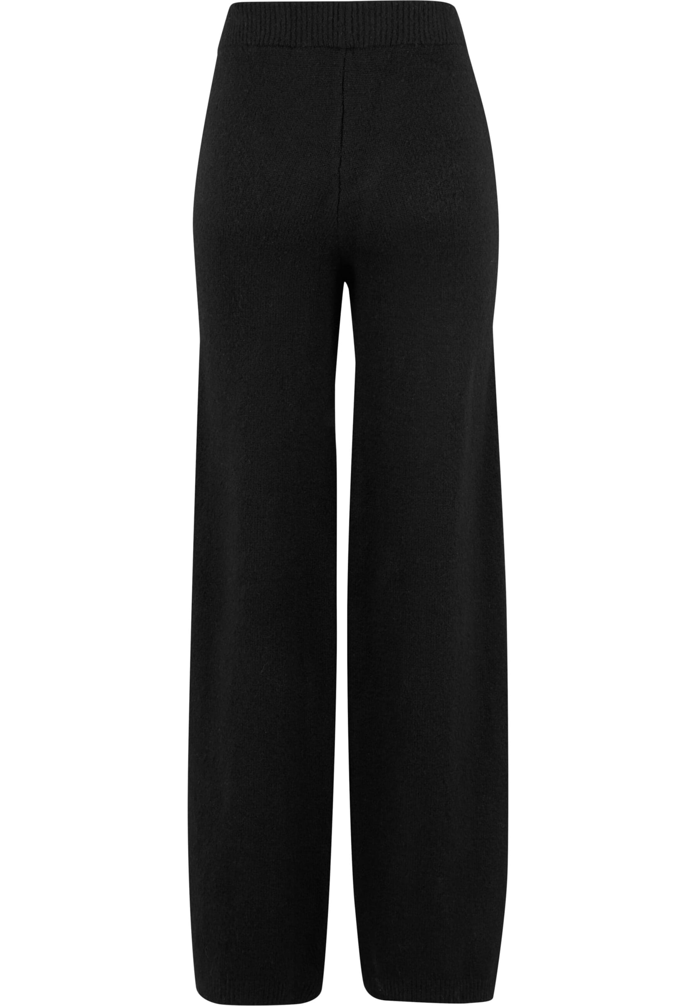 Urban Classics Normální Kalhoty – černá: přední strana