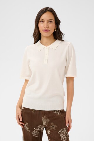 SAINT TROPEZ Svetr 'MilaSZ' – bílá: přední strana