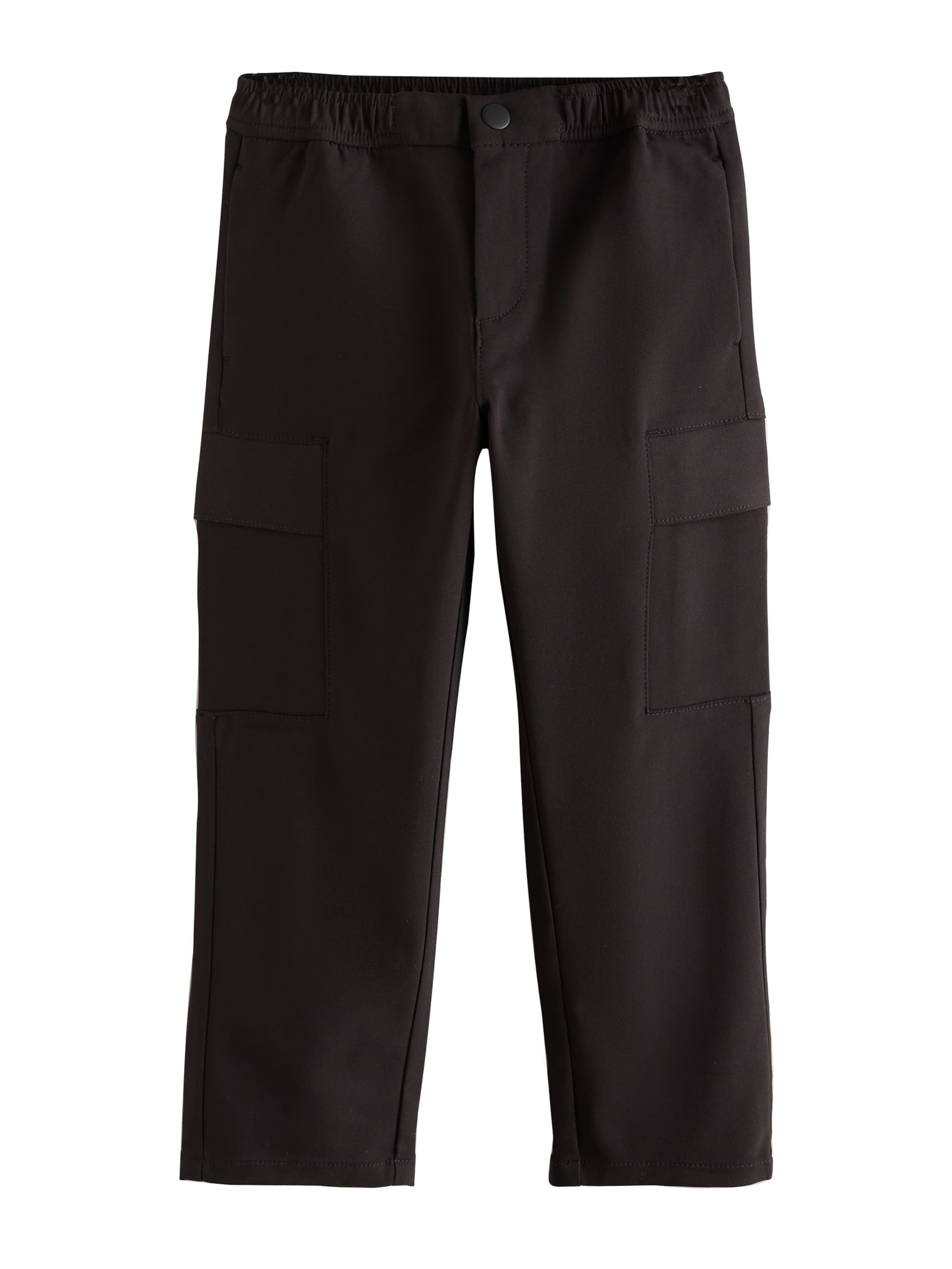 Slimfit Pantaloni de la Next pe negru: față