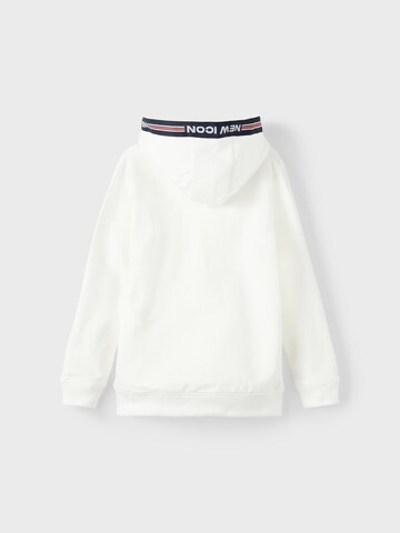 Sweat 'Neppel' NAME IT en blanc