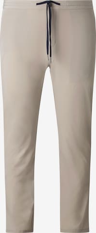 Charles Colby Loose fit Pants 'Baron Columban' in Beige: front