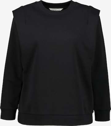 Studio Untold Sweatshirt in Black: front