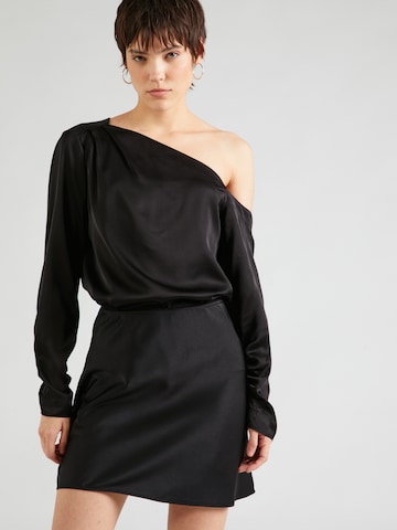 SECOND FEMALE - Blusa 'Galeries' em preto: frente