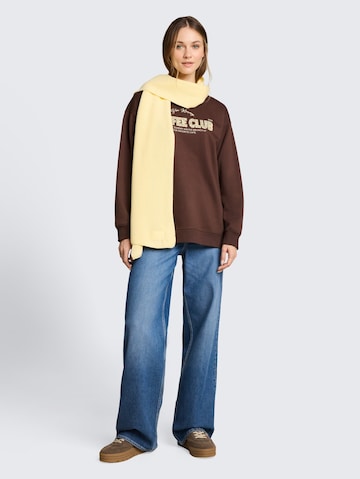 TOM TAILOR DENIM - Sweatshirt em castanho