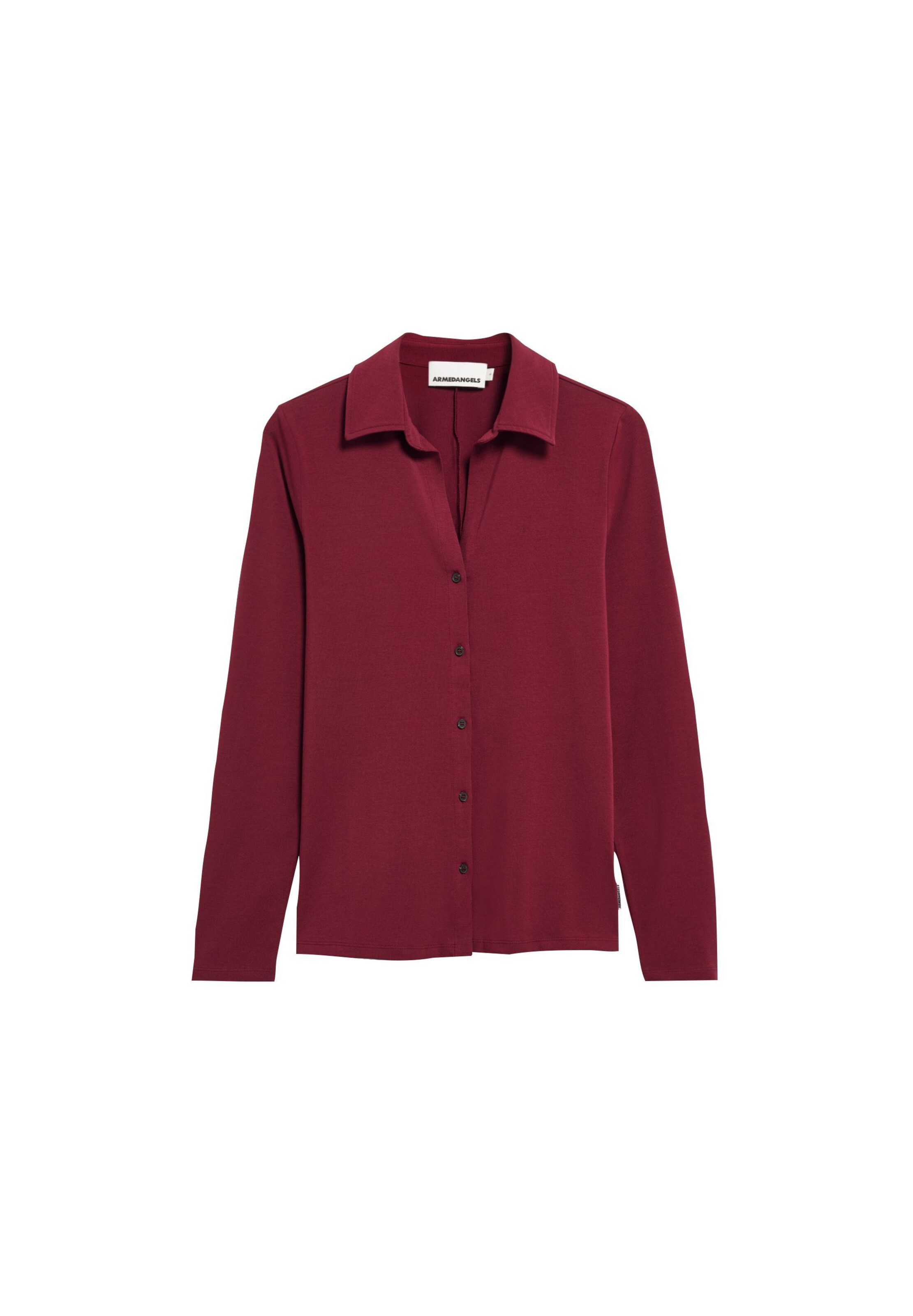 ARMEDANGELS Blouse in Red: front