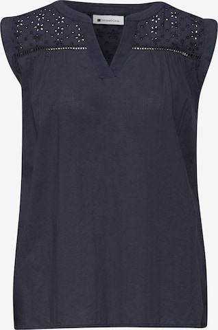 STREET ONE Bluse in Blau: Vorderseite
