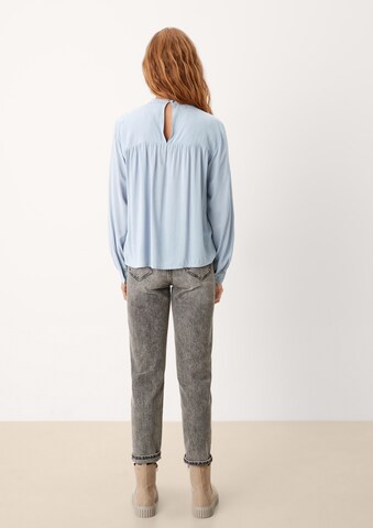 QS Blouse in Blauw