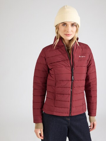 Pepe Jeans Between-season jacket in Red: front