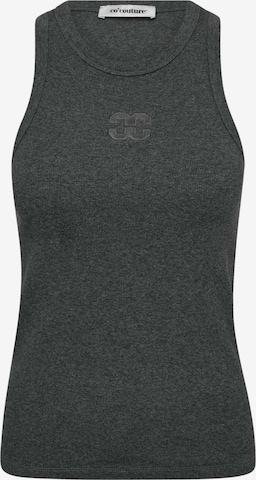 co'couture Top 'Sahara' in Grau: Vorderseite