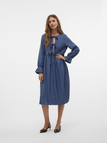 Robe-chemise 'MELANEY' VERO MODA en bleu