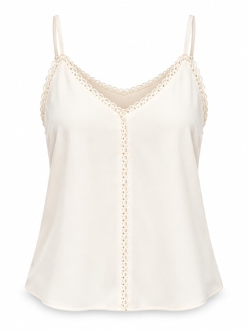 Top di Ombre in beige: frontale