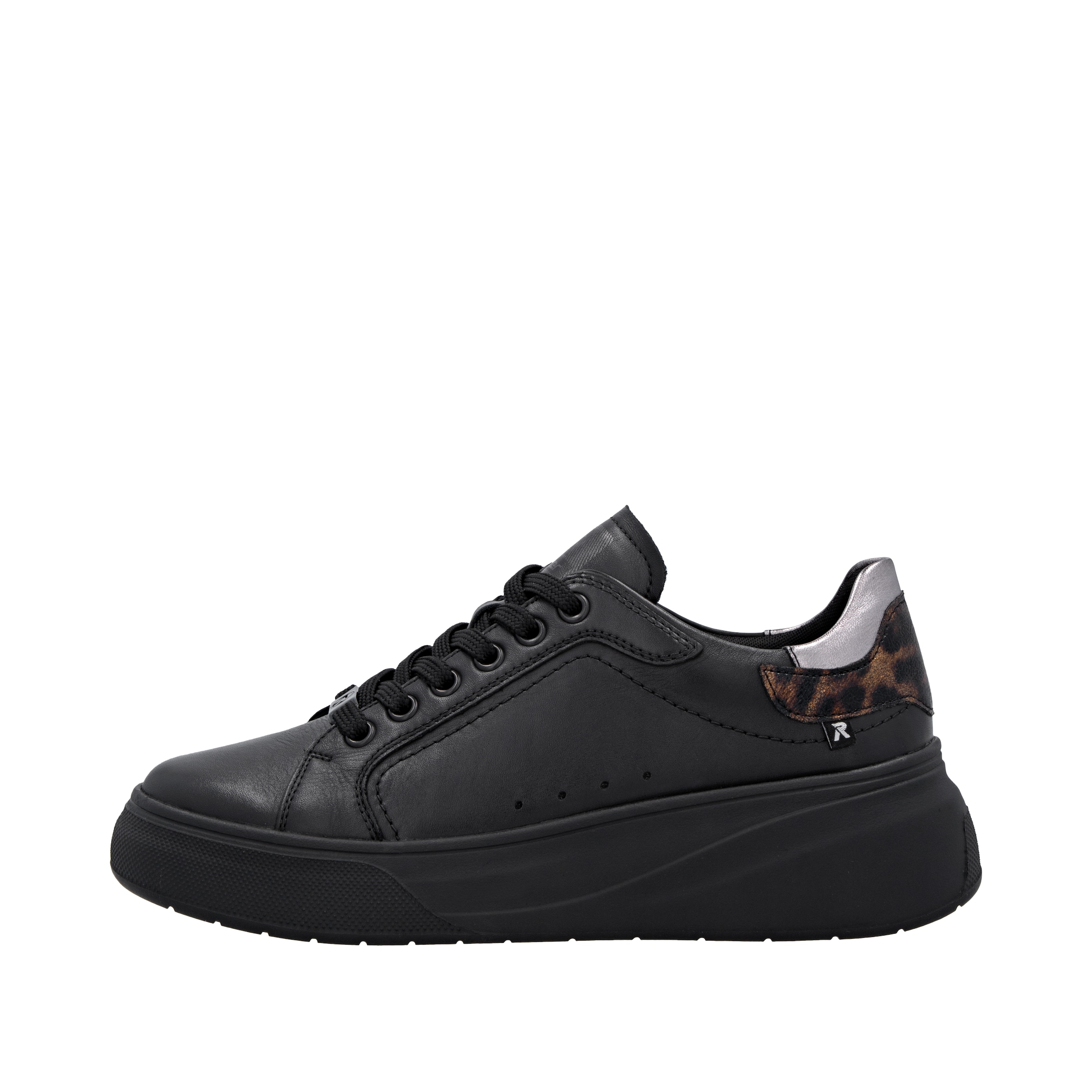 Baskets basses 'W2303' Rieker en noir