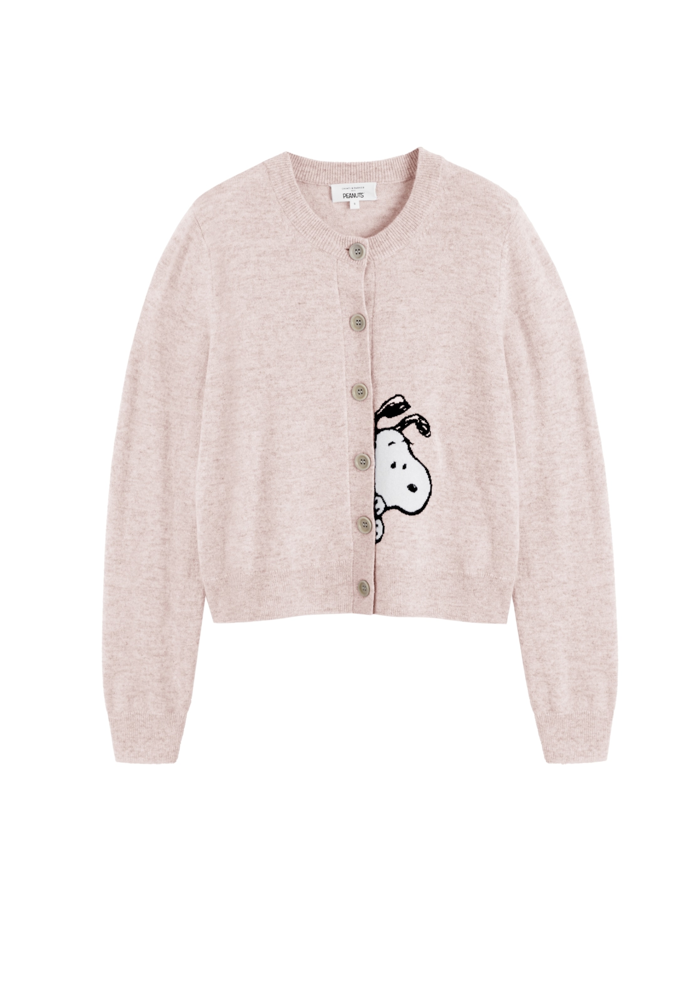 Giacchetta 'Sneeky Snoopy' di Chinti & Parker in rosa: frontale