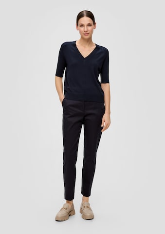 s.Oliver BLACK LABEL Pullover in Blau