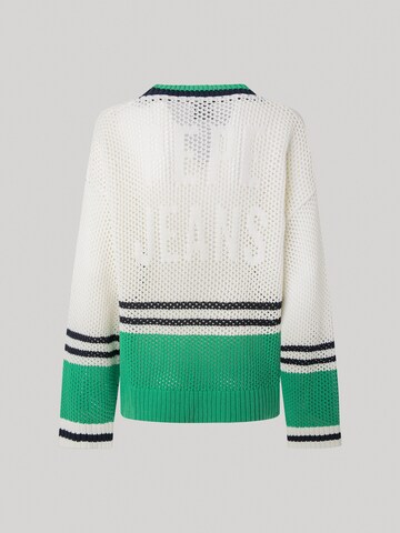 Pepe Jeans Sweater 'GREY' in White