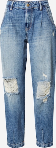 ONLY Pleated Jeans 'TRACY' in Blue: front