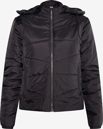 MYMO Between-season jacket in Black: front