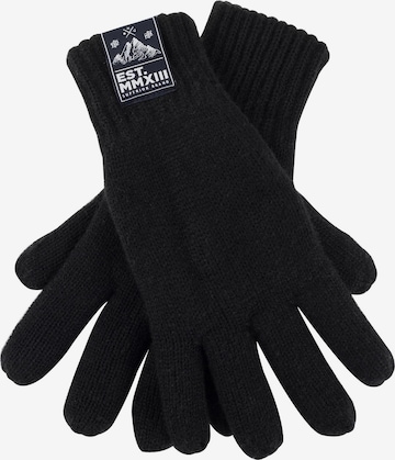 Manufaktur13 Full Finger Gloves 'Rough' in Black: front