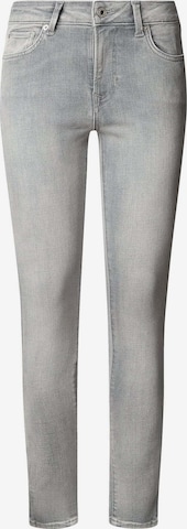 Coupe slim Jean Pepe Jeans en gris : devant