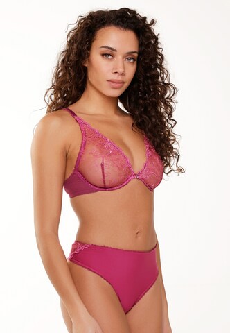 LingaDore Triangle Bra in Pink