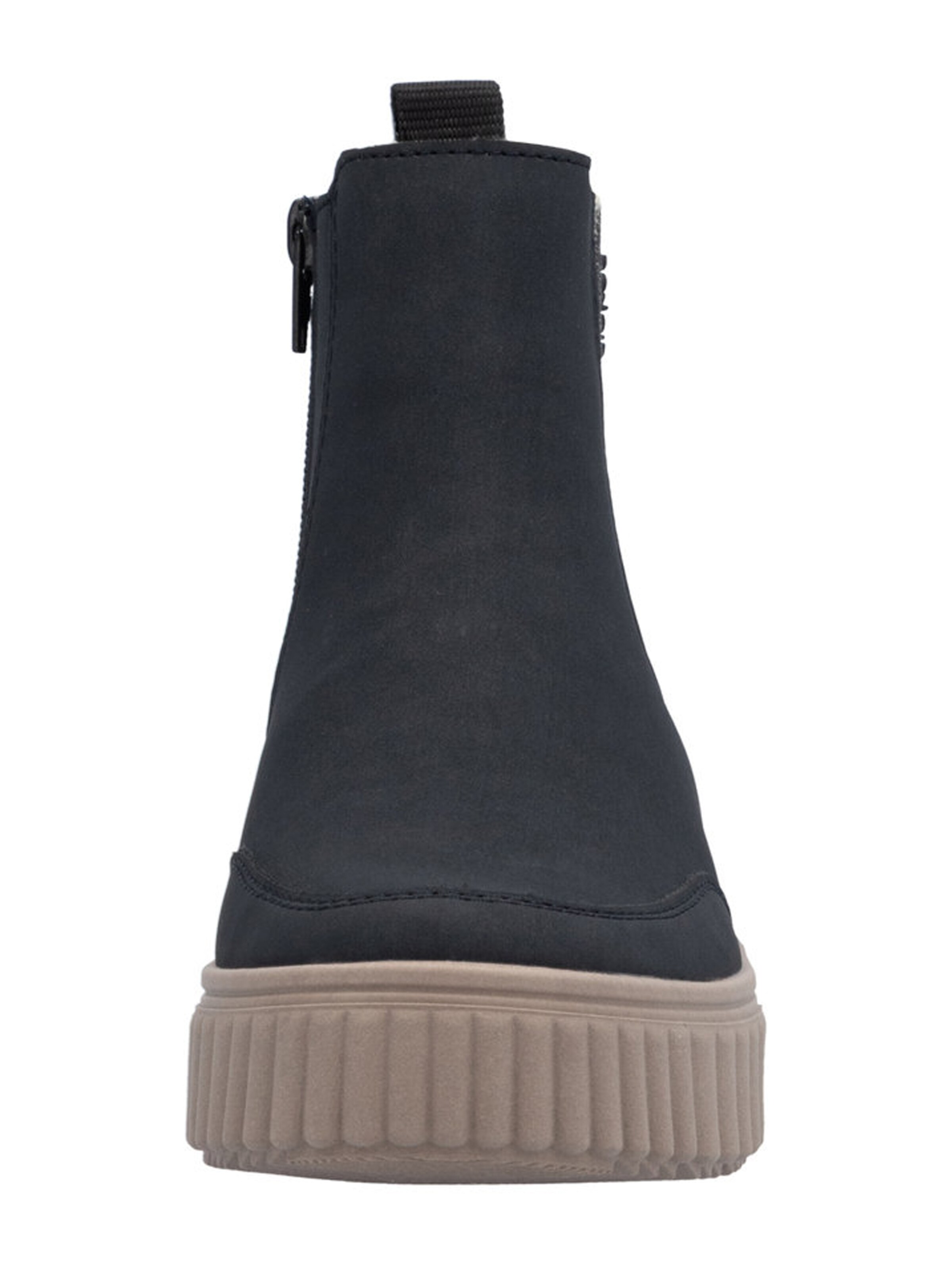 Ghete chelsea de la Rieker pe albastru