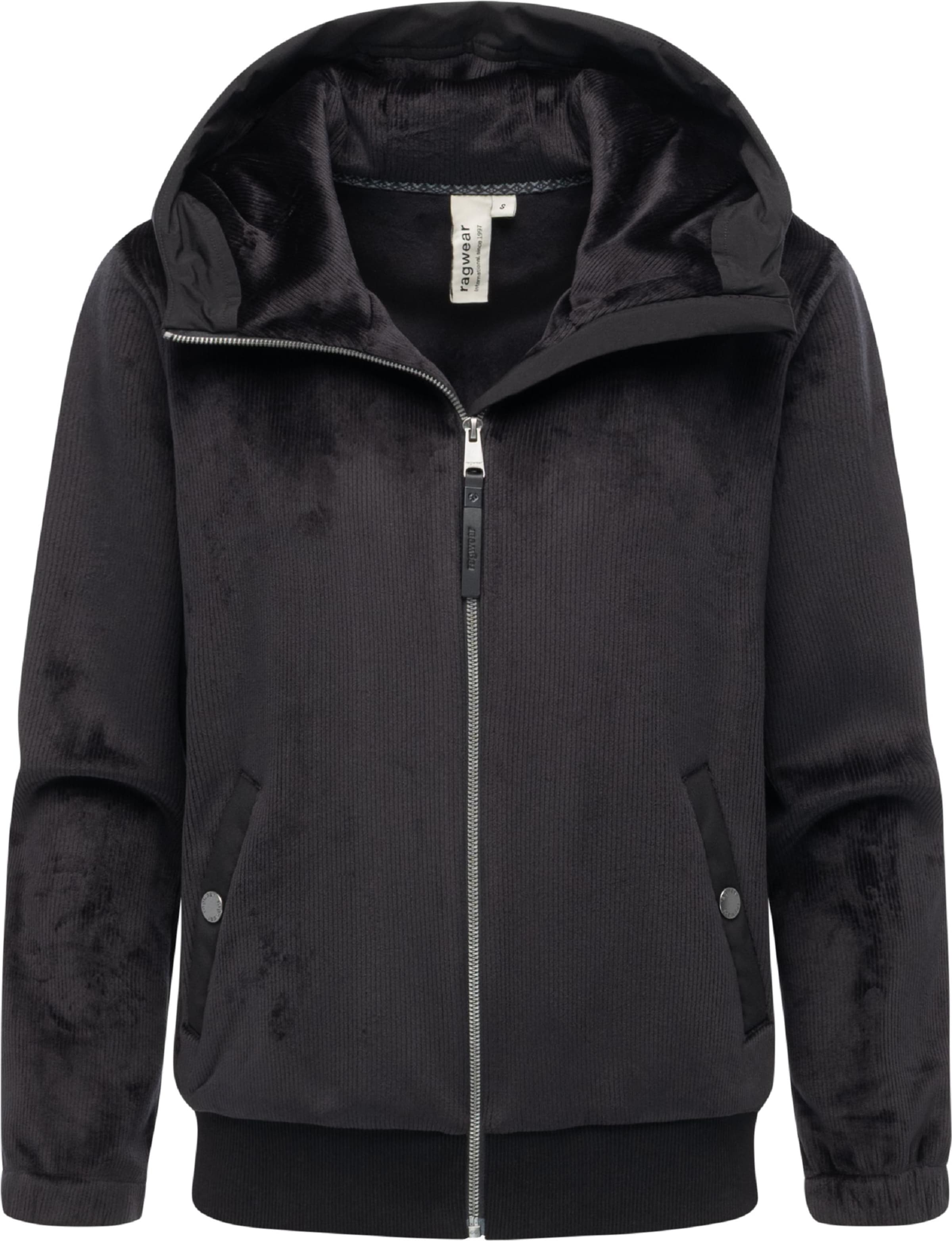 Ragwear Prechodná bunda 'Cousy Bonded' - Čierna