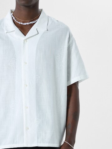 Comfort fit Camicia 'Yucca' di VAMOS CLO in bianco