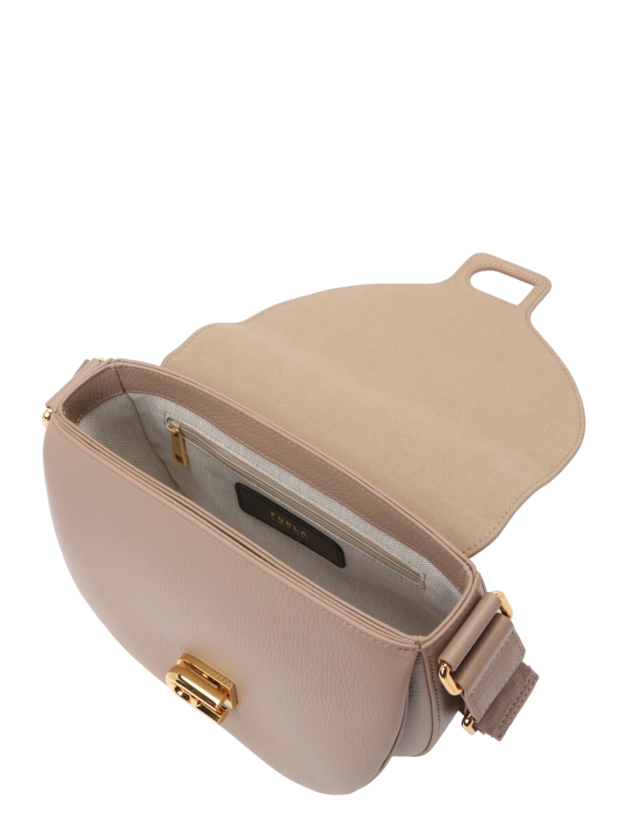 FURLA Crossbody Bag 'LOTUS' in Grey