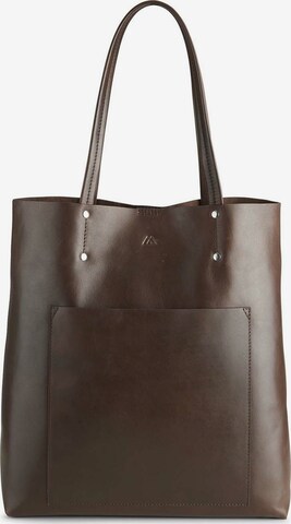 MARKBERG Shopper 'Antonella' in Bruin: voorkant