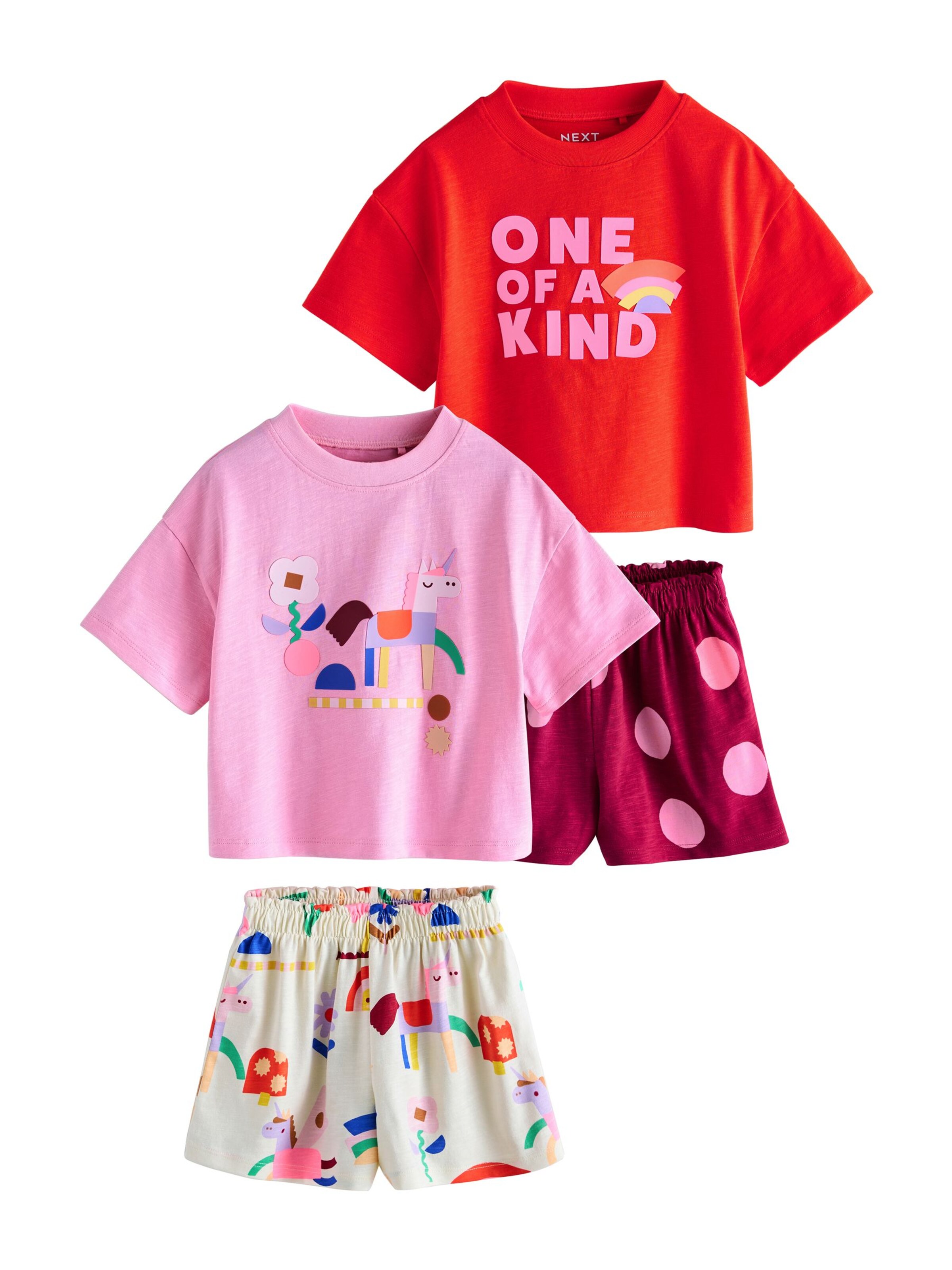 Set Next en mélange de couleurs : devant