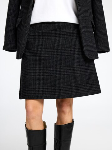 Jupe SELECTED en gris