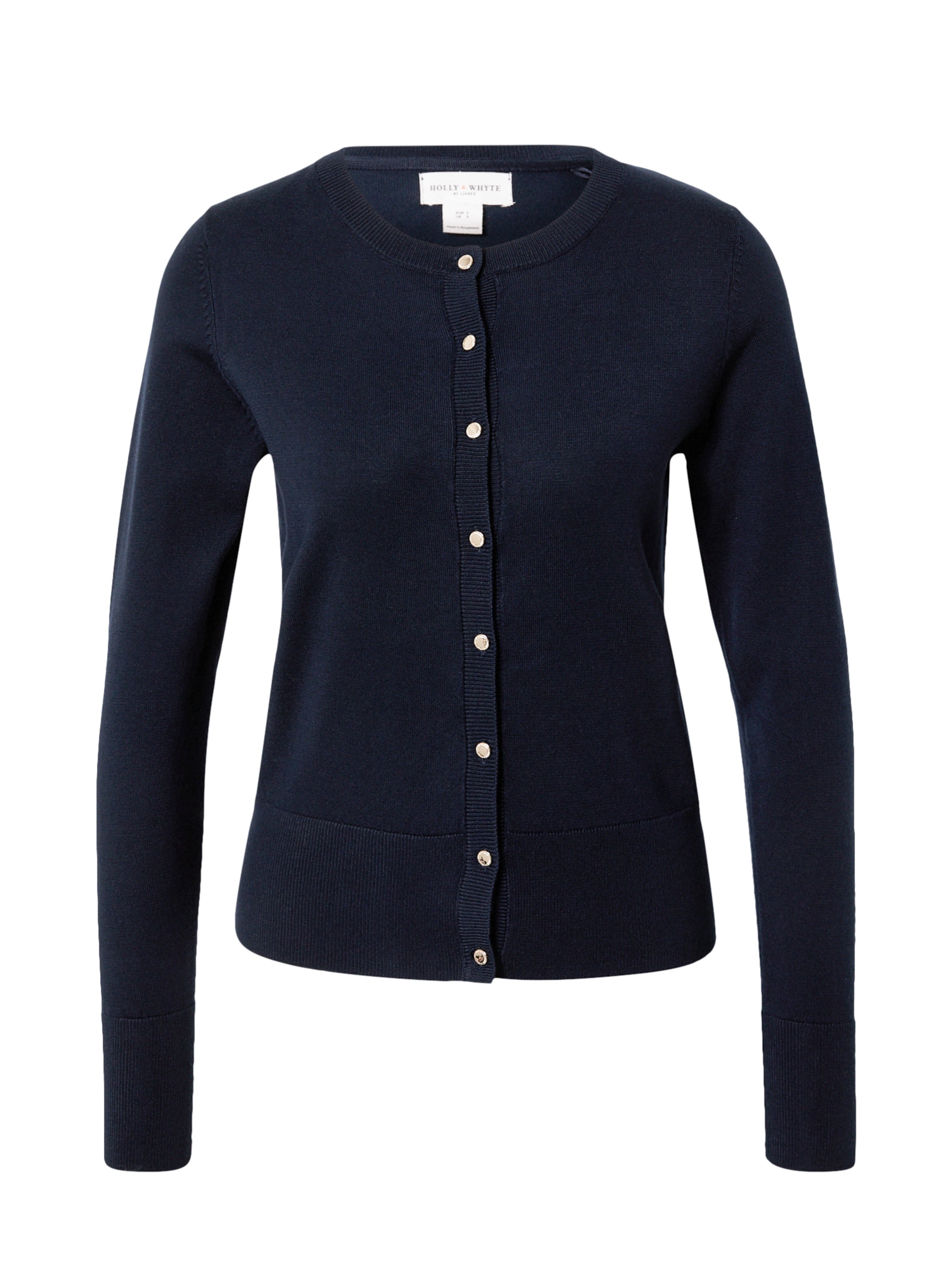 Lindex Strickjacke 'Anna' in Blau: Vorderseite