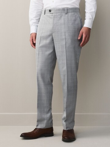 Next Regular Trousers with creases in Grey: front