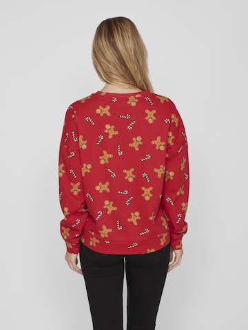 VILA Sweatshirt in Rot