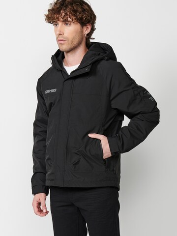 KOROSHI Between-season jacket in Black