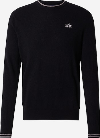 La Martina Pullover i sort: forside