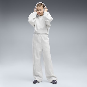 Regular Pantalon de sport PUMA en blanc : devant