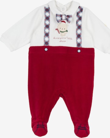 Chicco Yöpuku värissä punainen: etupuoli