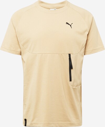 PUMA Camiseta funcional en marrón claro / negro, Vista del producto