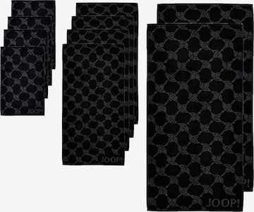 Serviette JOOP! en noir : devant