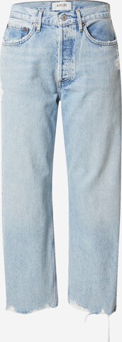 AGOLDE Regular Jeans '90s Crop' in Blue: front
