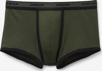 IUMAN Intimissimi Boxershorts in Grün: Vorderseite