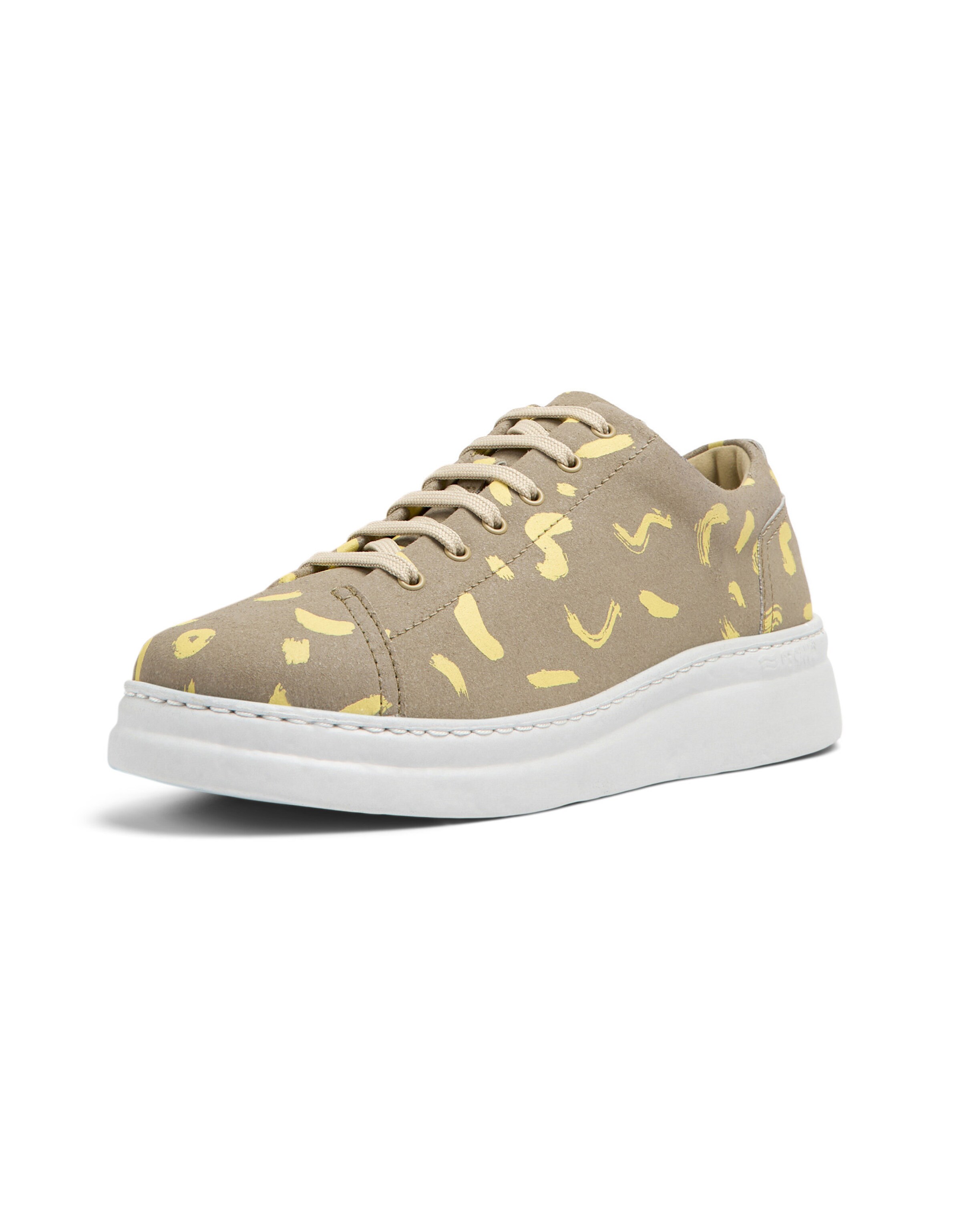 Baskets basses 'Runner Up' CAMPER en beige : devant